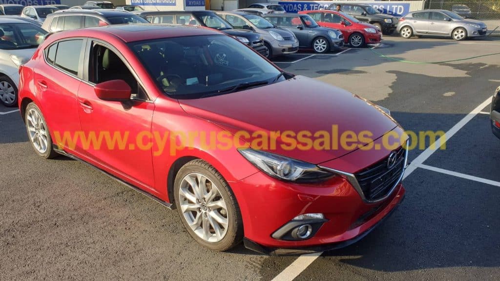  Mazda 3 2.0L Sport (165 BHP) 14 000 €, gasolina, extra completo, 85 € IMPUESTOS DE CIRCULACIÓN • Ventas de automóviles en Chipre