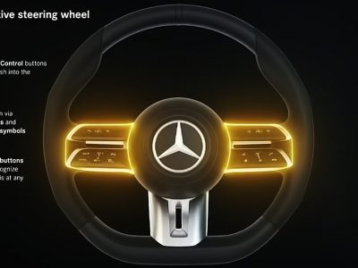 Το νέο τιμόνι της Mercedes-Benz σας νιώθει!