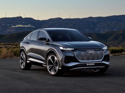 Audi’s new Q4 Sportback e-tron concept has ‘sexy back,’ cool AR features inside
