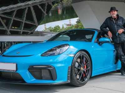 80-Year-Old Buys His 80th Porsche, A New Boxster Spyder