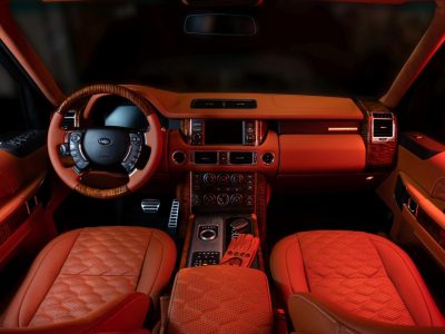 Prepare your eyes for this custom Range Rover interior