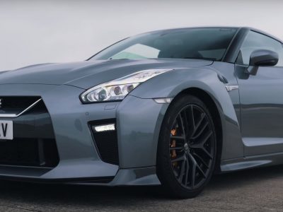 Tuned Nissan GT-R Challenges Lamborghini Huracan Performante and Audi R8 V10