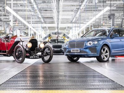Bentley Has Built Its 200,000th Model, Took 102 Years To Do It