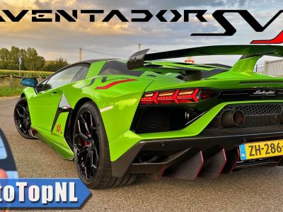 Δες τη Lamborghini Aventador SVJ να πιάνει άνετα 332 χλμ/ώρα στην Autobahn