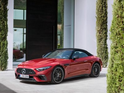 2022 Mercedes-AMG SL gets four seats, 4WD and 577bhp V8
