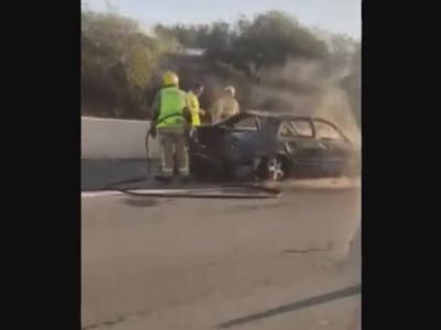 ΒΙΝΤΕΟ: Όχημα άρπαξε φωτιά στον αυτοκινητόδρομο Λάρνακας- Αγίας Νάπας