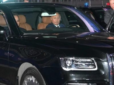 Ποιος πόλεμος; – Ετοιμάζεται το αυτοκίνητο του Βλαντίμιρ Πούτιν