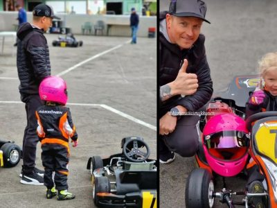 Η 5άχρονη κόρη του Raikkonen ετοιμάζεται για τη Formula 1