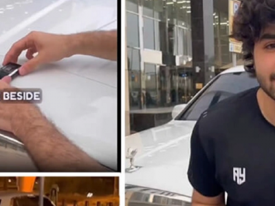 ΒΙΝΤΕΟ: Άφησε τα κλειδιά της Rolls-Royce του στο καπό και πήγε γυμναστήριο-«Habibi come to Dubai»