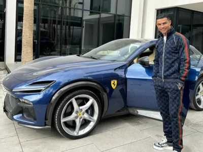 Ο Cristiano Ronaldo απέκτησε μια Ferrari Purosangue
