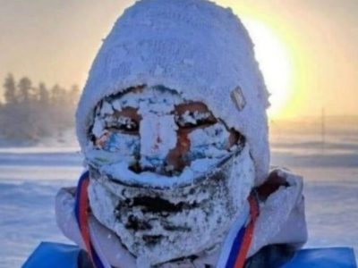 Μαραθωνοδρόμος στη Σιβηρία τερμάτισε… «κατεψυγμένος» σε θερμοκρασία -54,9 C