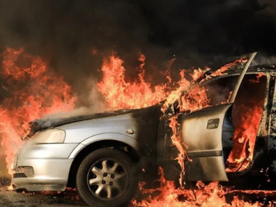 Έκαψαν όχημα στην επαρχία Λάρνακας – Άφαντοι οι δράστες