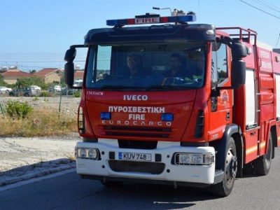 Πυρκαγιά σε υπόγειο εταιρείας στη Λευκωσία – Διακομίστηκε στο νοσοκομείο ο ιδιοκτήτης